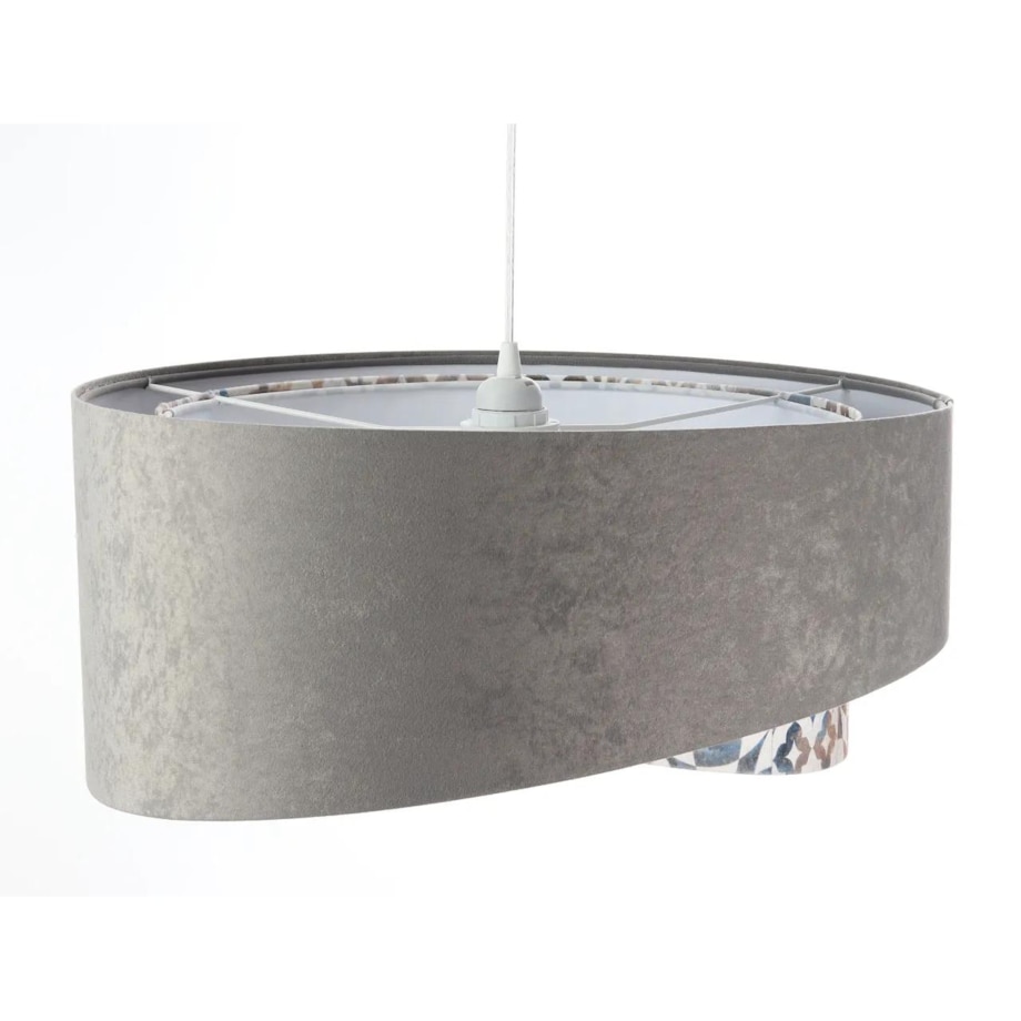 Lampa wisząca ASHES szara/biała