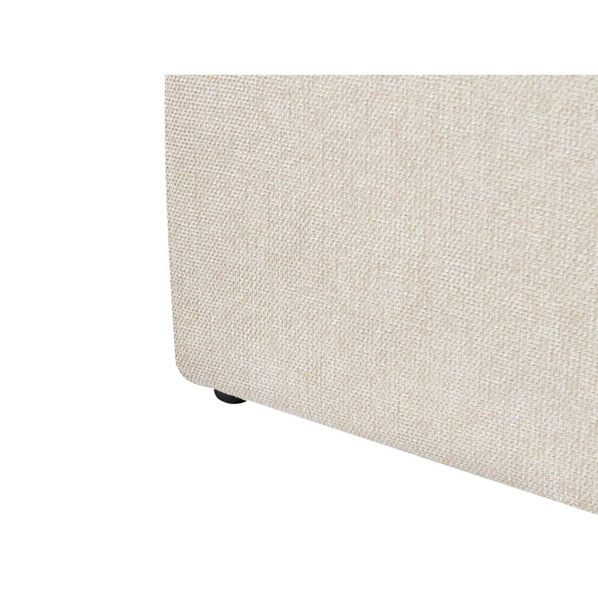 Łóżko z pojemnikiem ANET 90 x 200 cm Beżowy