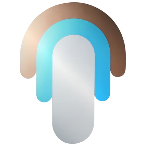 Lustro ścienne MESPAUL 60 x 80 cm Kolorowy