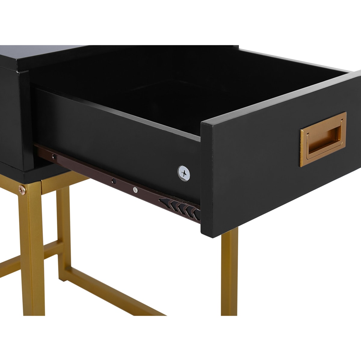 Stolik pomocniczy czarny LARGO