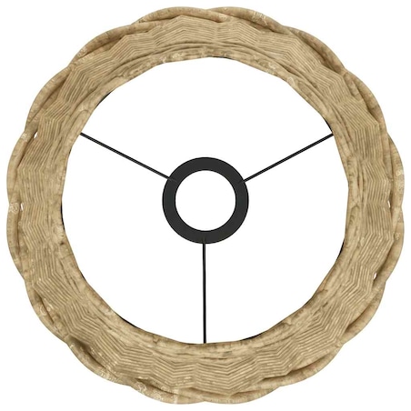 vidaXL Klosz lampy wiszącej, brązowy, Ø30x20 cm, wiklina