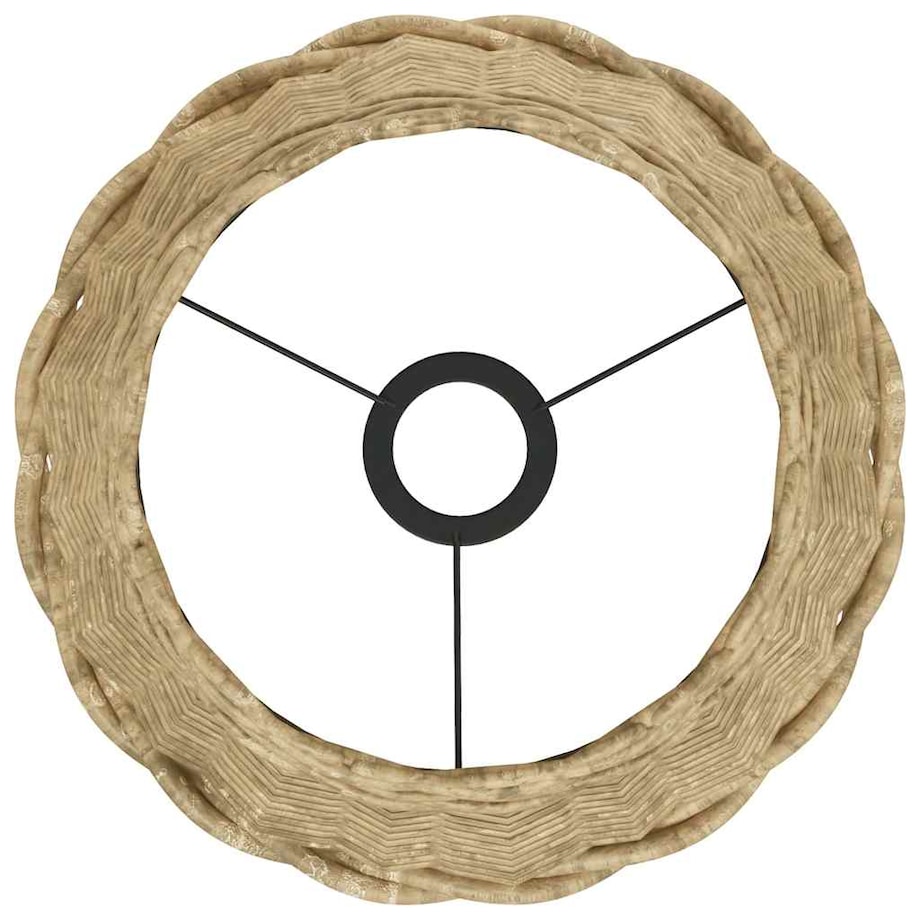 vidaXL Klosz lampy wiszącej, brązowy, Ø30x20 cm, wiklina