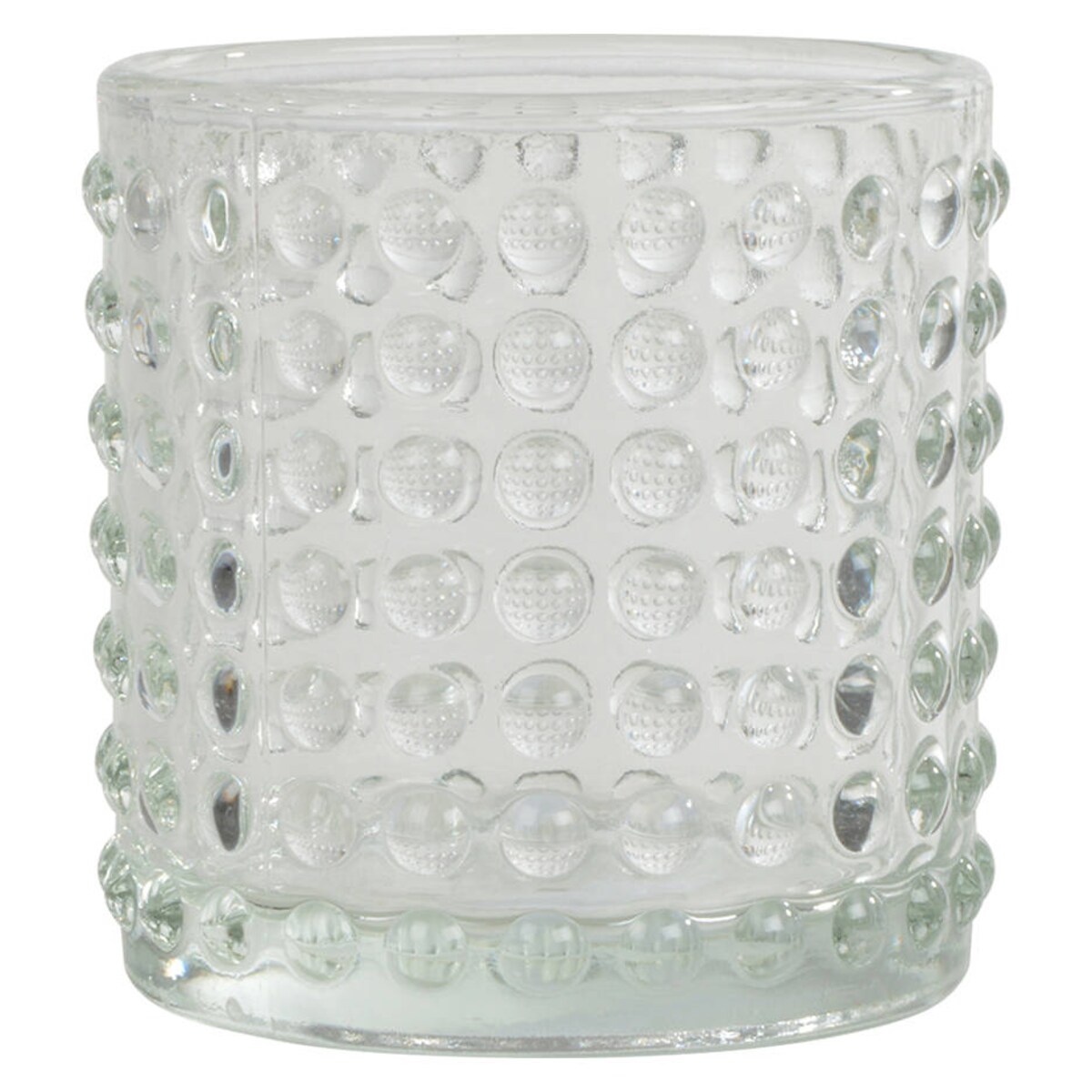 Świecznik z wypukłym wzorem ARTY, Ø 7 cm