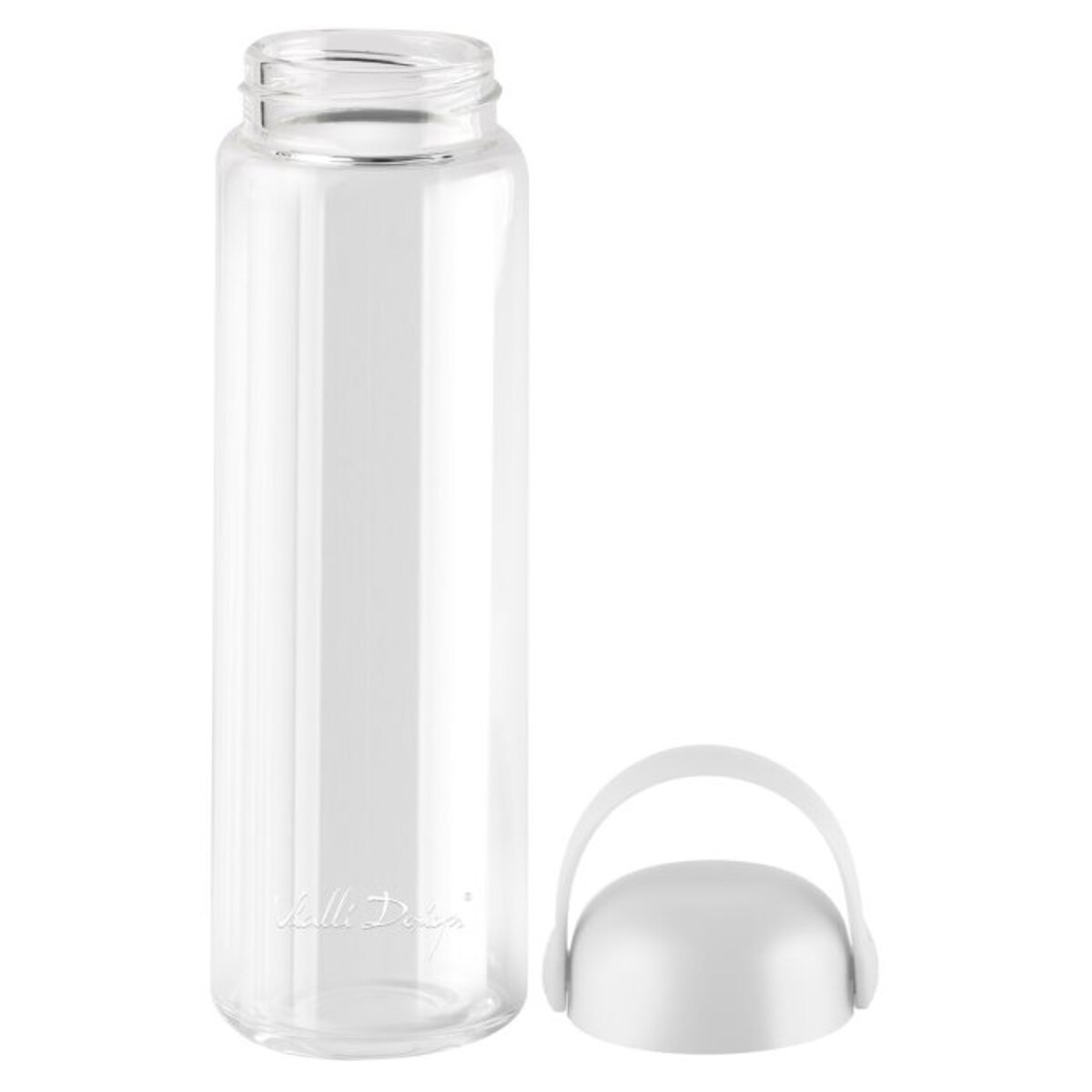 Szklana butelka na wodę Fuori 540 ml biała 30220