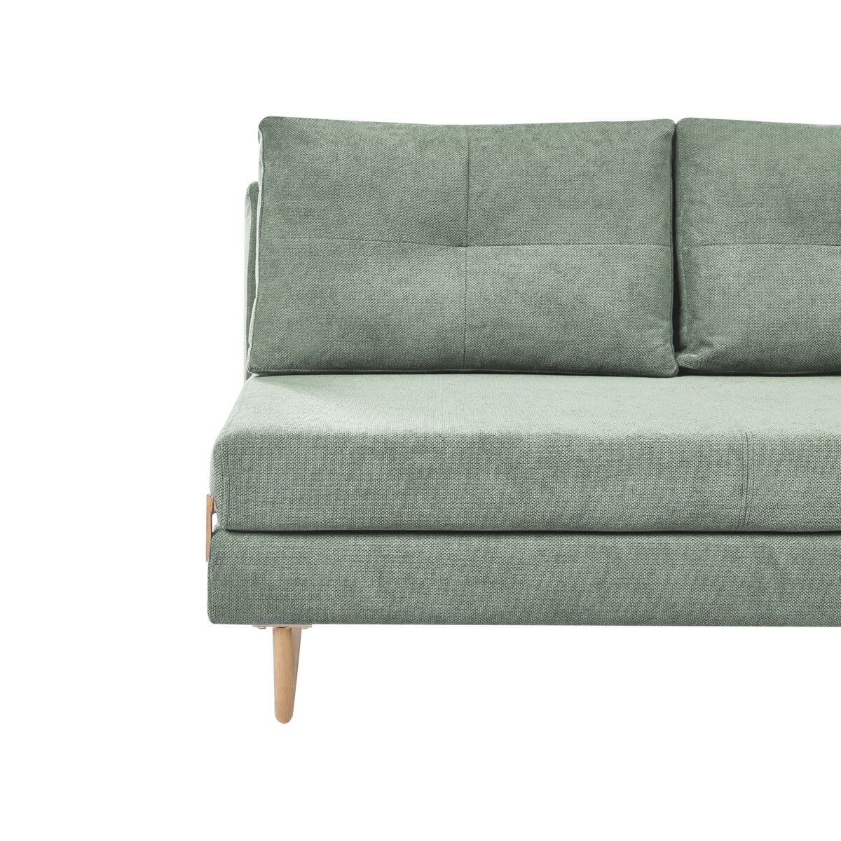 Sofa rozkładana dla 3 osób JERSLEV Jasnozielony