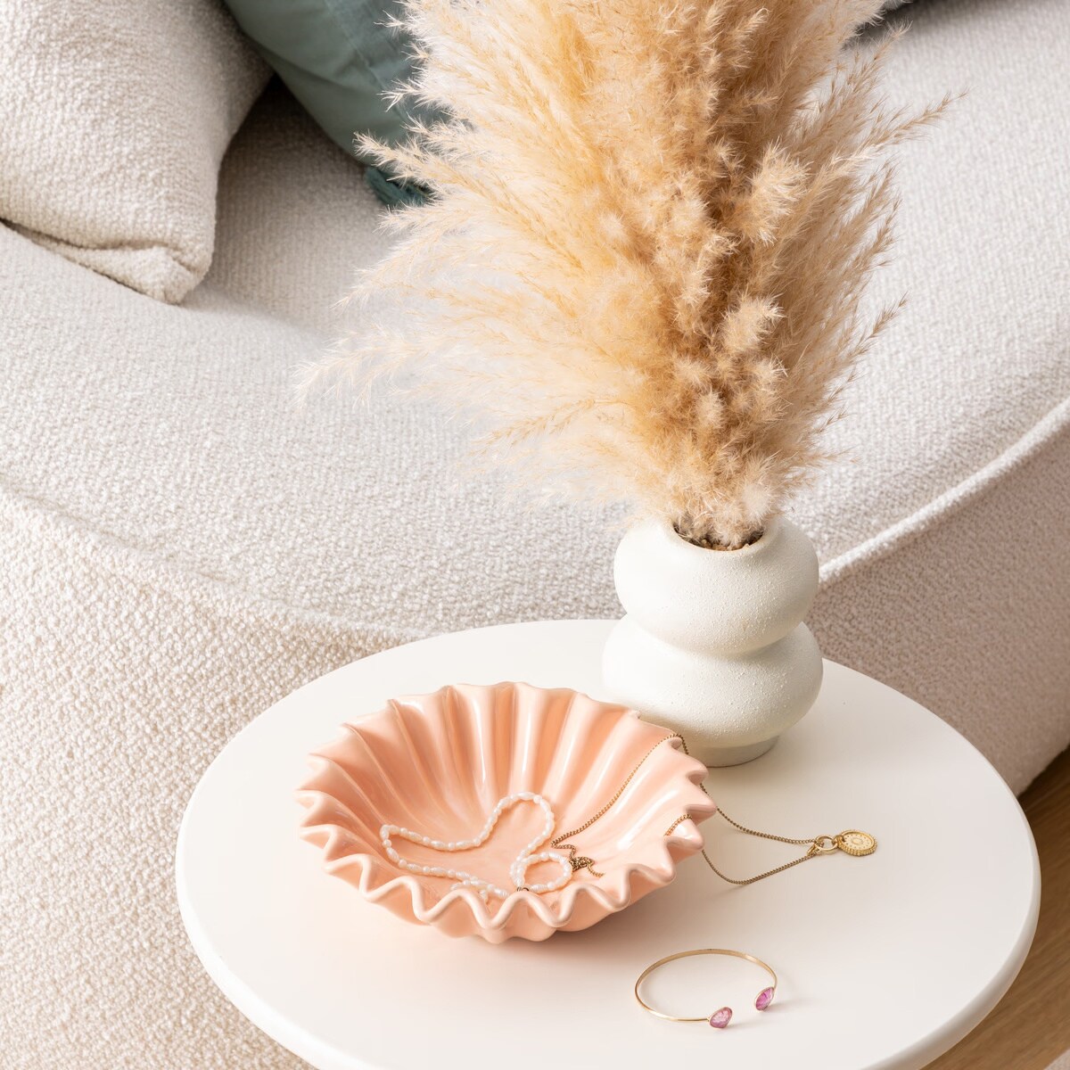 Taca na biżuterię muszla WILD ROMANCE, Ø 18 cm