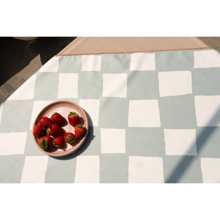 Ręcznik kąpielowy OLYA KIDS wzór CHESS AZURE L 160x100cm