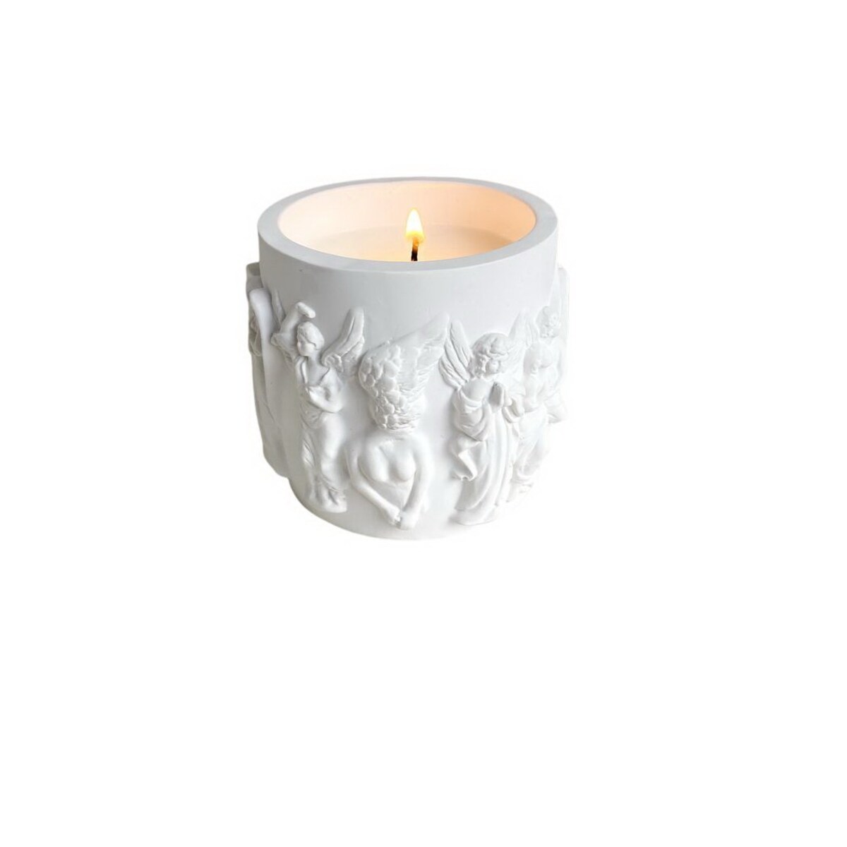 Pure Sandalwood- 135 gram ekologiczna naturalna świeca sojowa "Angels" (dostępne inne zapachy)