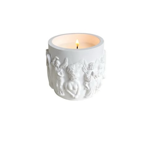 Pure Sandalwood- 135 gram ekologiczna naturalna świeca sojowa "Angels" (dostępne inne zapachy)