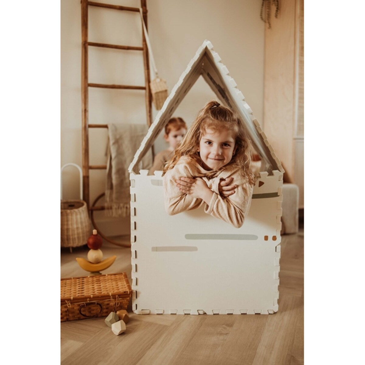 Play&Go Dwustronna Mata Piankowa EEVAA 3w1 Farm 120x180cm