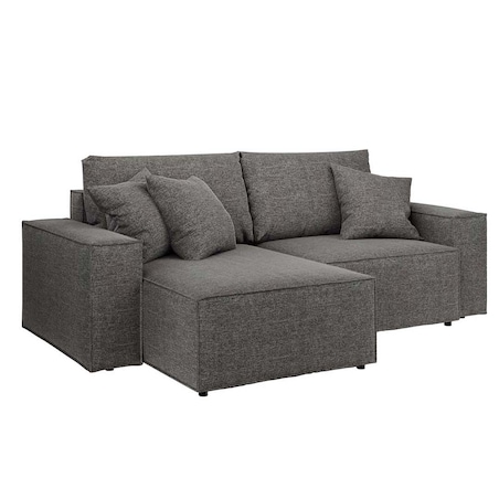 Melow Sofa narożna - szara