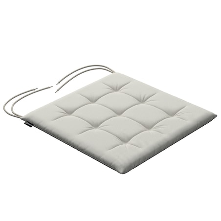 Poduszka na krzesło Karol, jasny szary, 40 x 40 x 3,5 cm, Living II