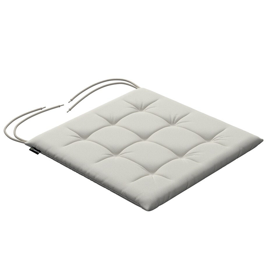 Poduszka na krzesło Karol, jasny szary, 40 x 40 x 3,5 cm, Living II