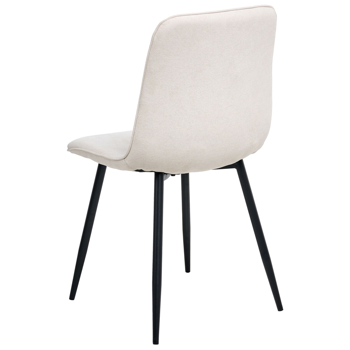 Zestaw 4 krzeseł do jadalni TUSCOLA Jasnobeżowy