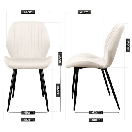 Krzesło tapicerowane do salonu jadalni pikowane welurowe beżowe