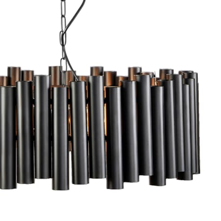 Lampa Sufitowa Wisząca App1306-C Czarny, Metal