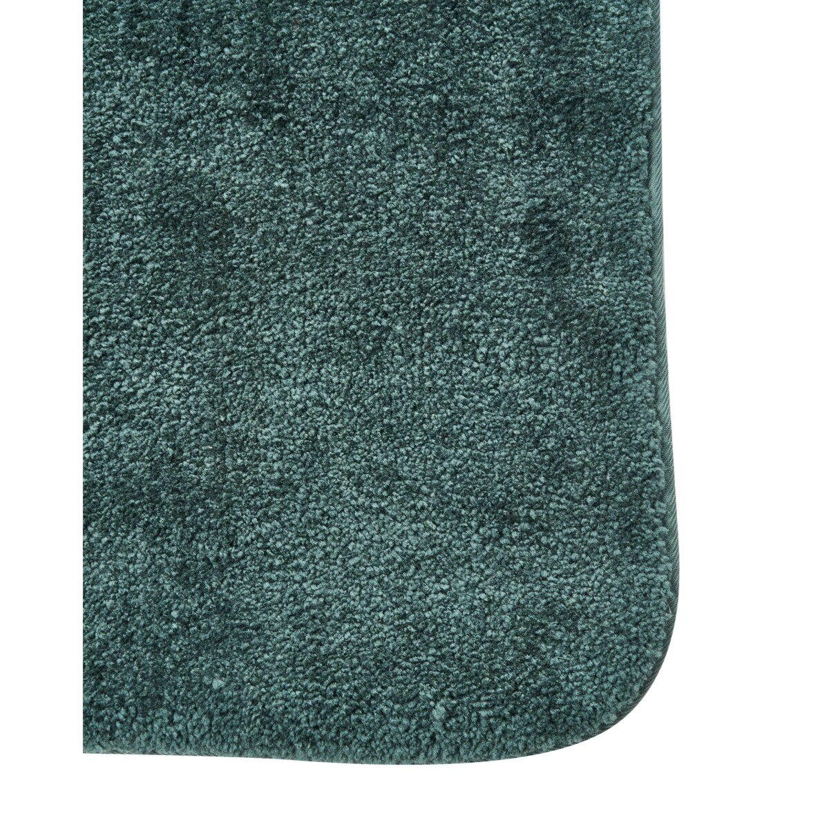 Dywanik łazienkowy URLANA Ciemnozielony 60 x 90 cm Mikrofibra