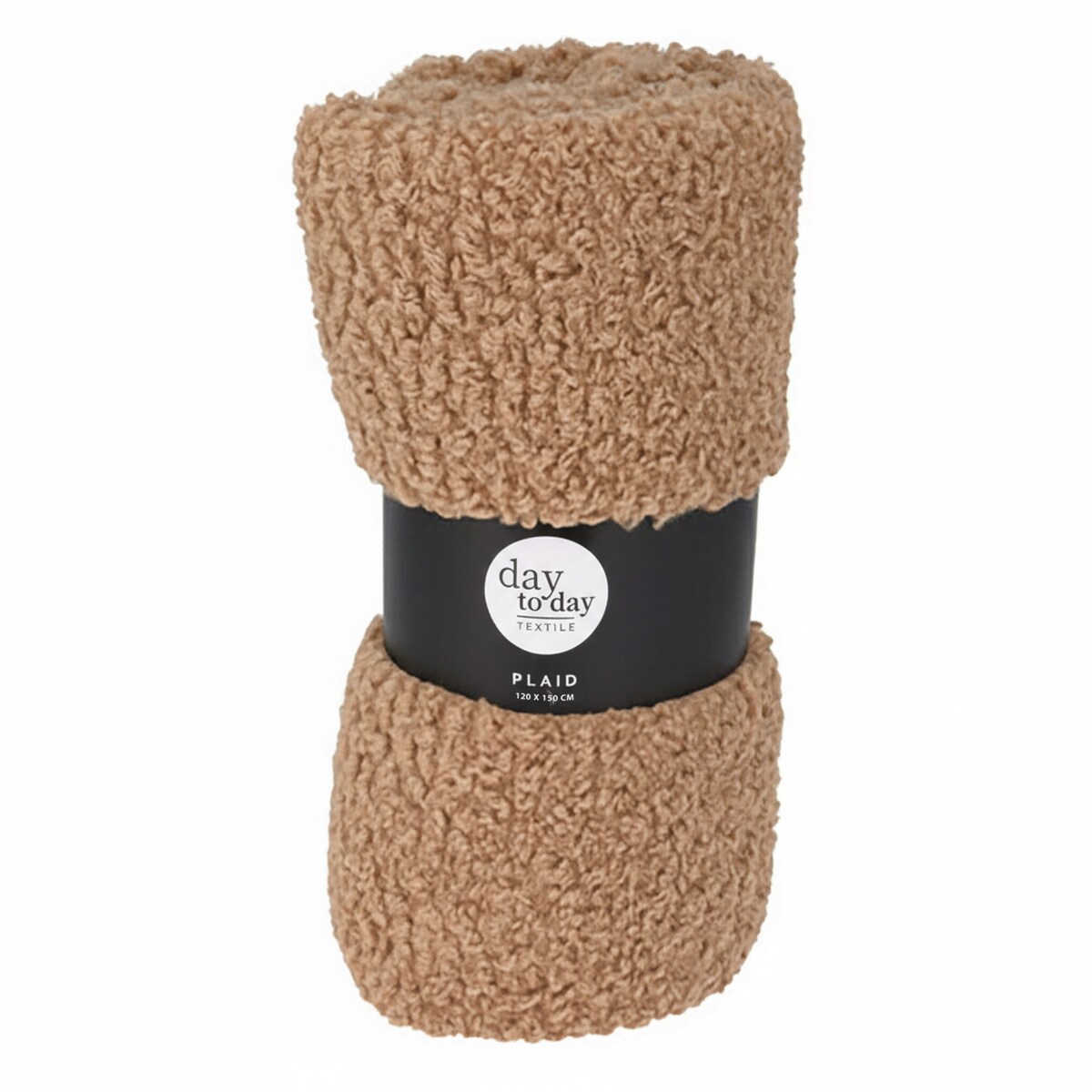 Koc Baranek Sherpa Narzuta Ciepły Jesienny 150X120 Cm Poliestrowy Do Salonu Sypialn