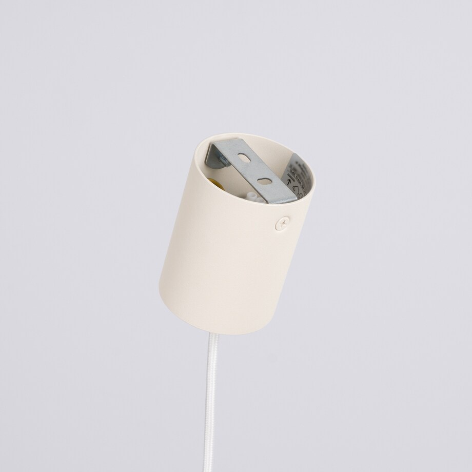 Lampa wisząca OVO 1 beżowa/czarna filc Gx53