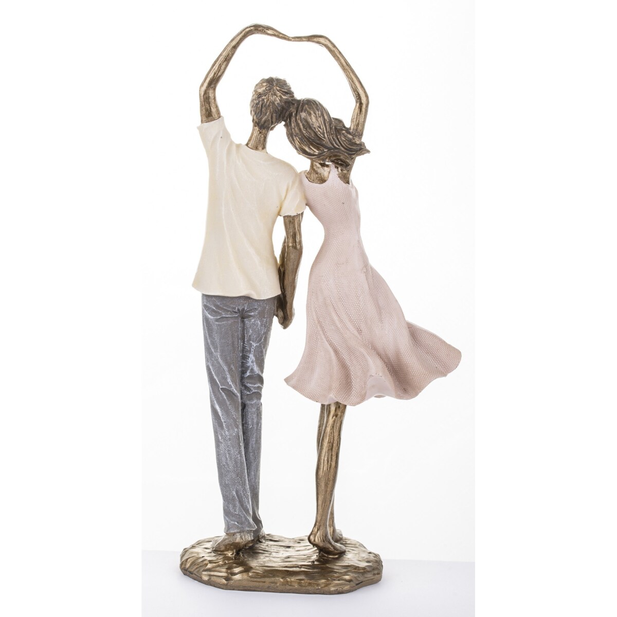 Dekoracja - para młodych 29x16x8,5 cm CUORE