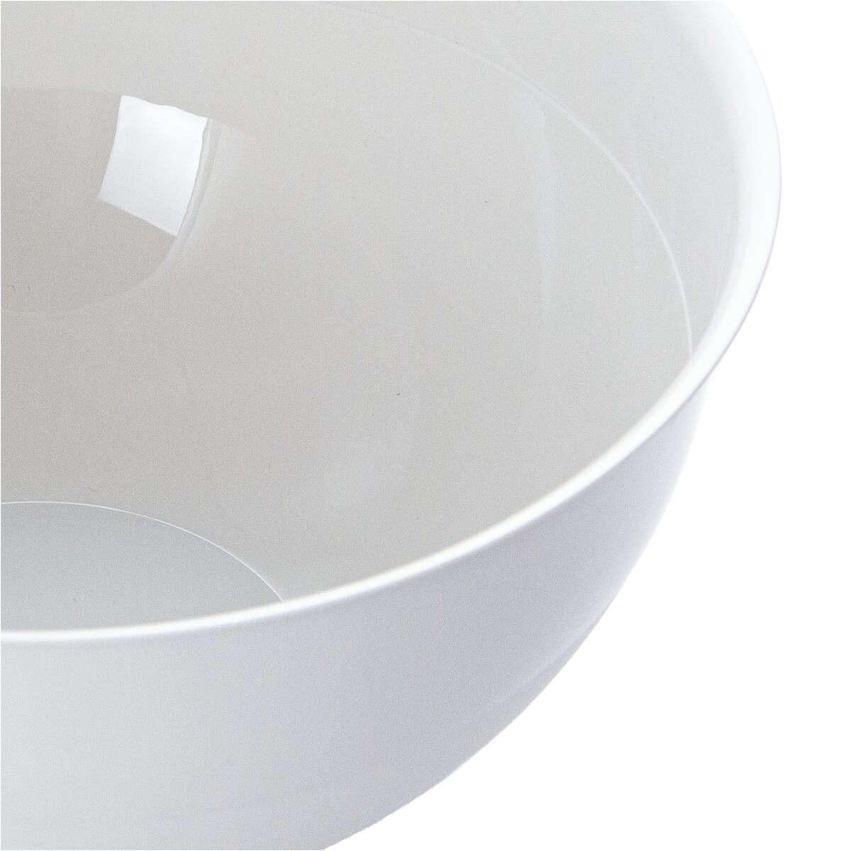 Miska Plastikowa Okrągła Kuchenna Zestaw Misek 3 Szt. Misa Jasnoszara