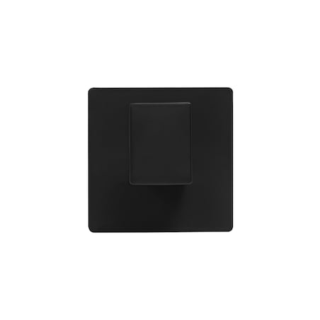 Wieszaki ścienne samoprzylepne czarne zestaw 4 szt. komplet