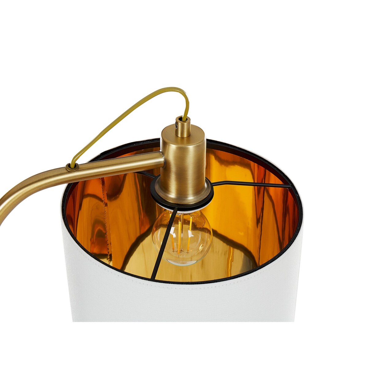 Lampa podłogowa metalowa miedziana LIBERIA