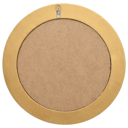 vidaXL Lustro ścienne w stylu barokowym, 50 cm, złote