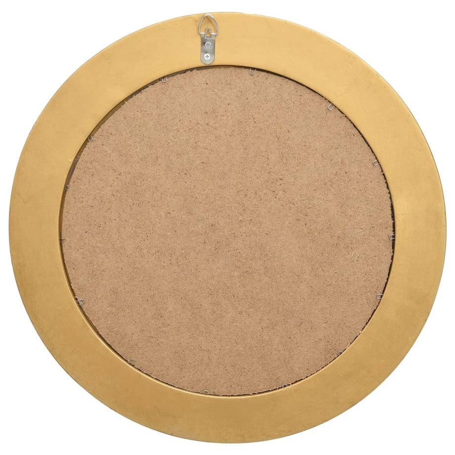 vidaXL Lustro ścienne w stylu barokowym, 50 cm, złote