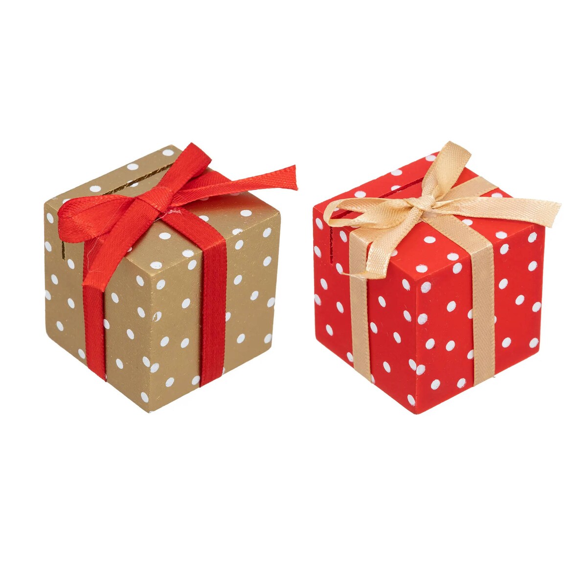 Winietki świąteczne z motywem prezentu, 2 szt.