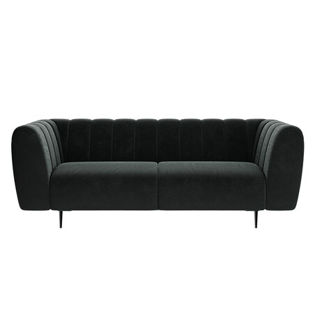 Shel 3-osobowa sofa - ciemnoszara