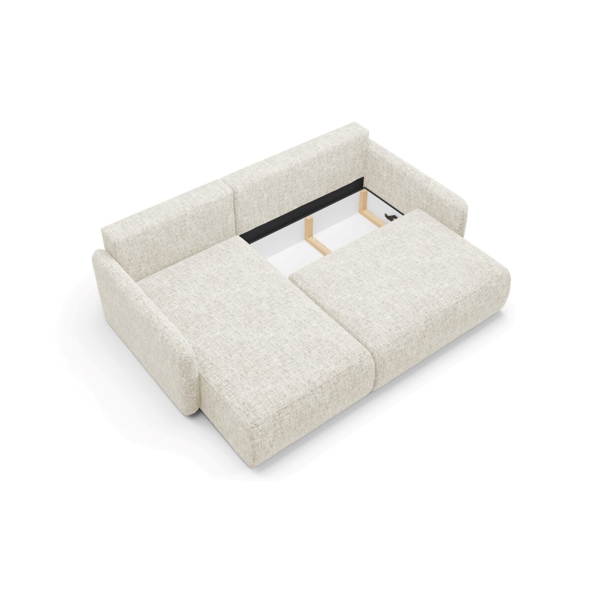 Narożnik LIVELLO L z funkcją spania Kolor: IMO 05