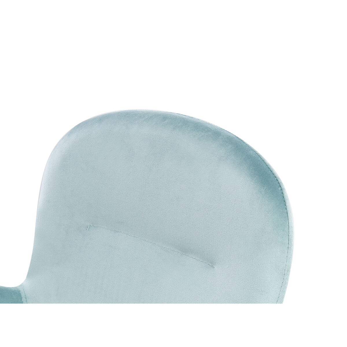 Krzesło biurowe regulowane welurowe miętowe PRIDDY