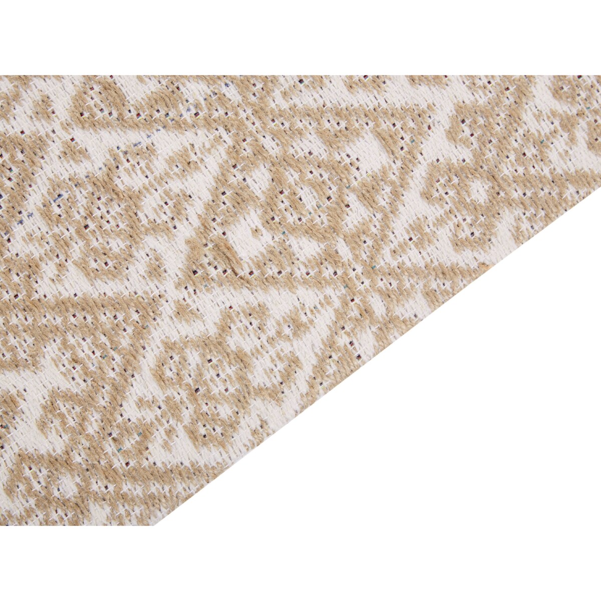 Dywan z juty 80 x 150 cm beżowy ATIMA