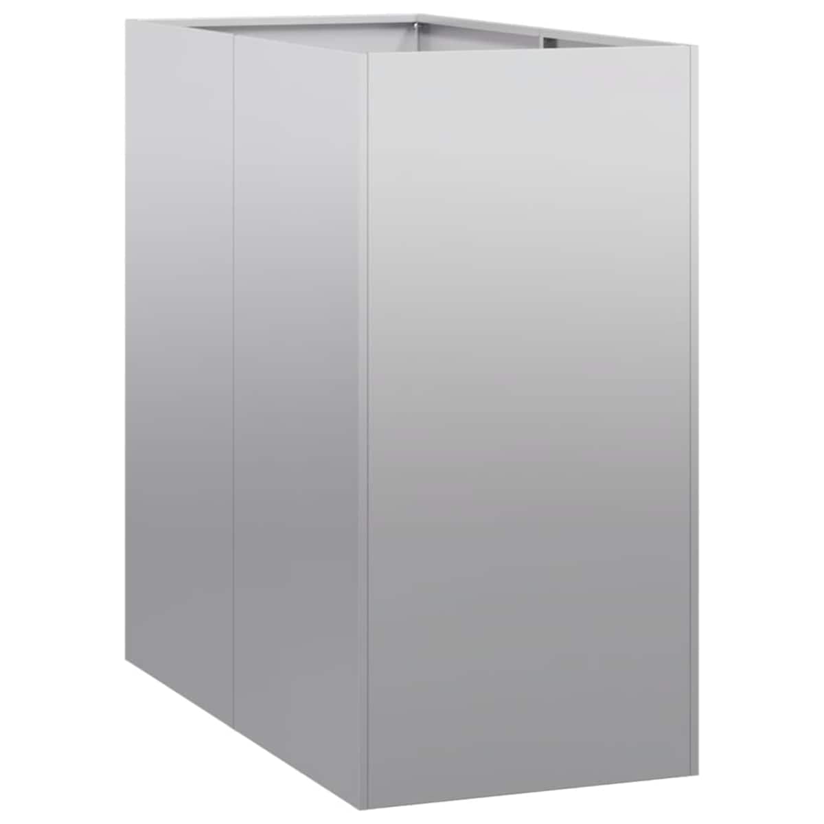 vidaXL Doniczka 40x80x80 cm Stal ocynkowana