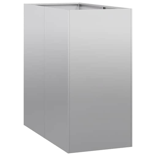 vidaXL Doniczka 40x80x80 cm Stal ocynkowana