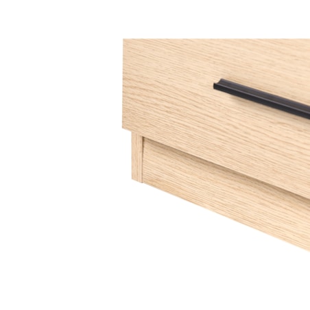 Komoda 5 szuflad KITIMAT Jasnobrązowy