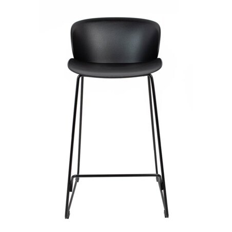 Krzesło barowe ALTOPC-163.H66 do kuchni loft czarne