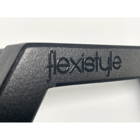 Półka loft hexagon dębowa 60cm 3d