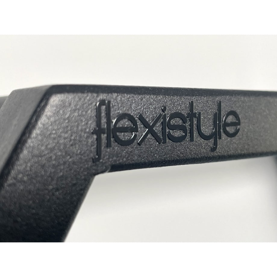 Półka loft hexagon dębowa 60cm 3d