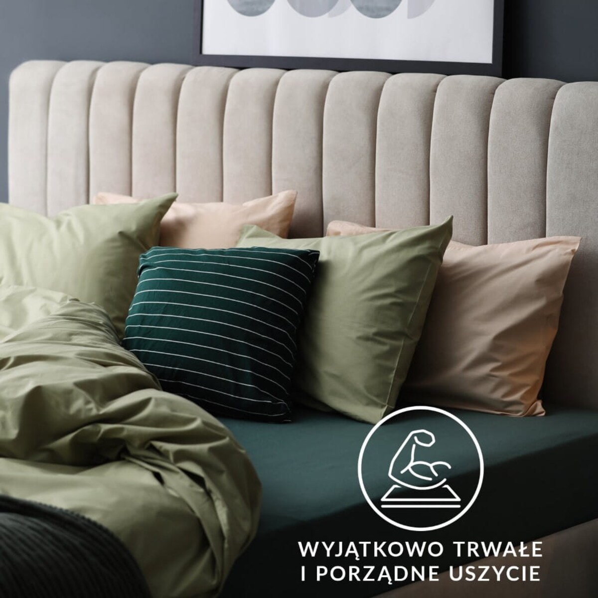 Prześcieradło jersey z gumką 160x200 Basic ciemny granat