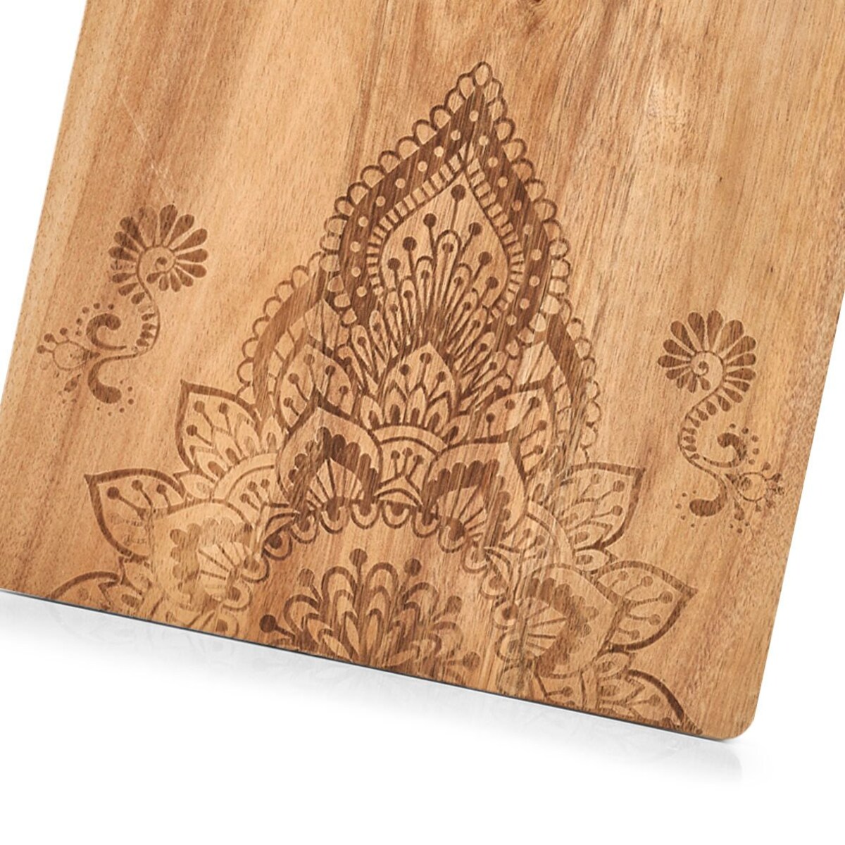 Deska kuchenna z nadrukiem, 40 x 29 cm, drewno akacjowe, ZELLER