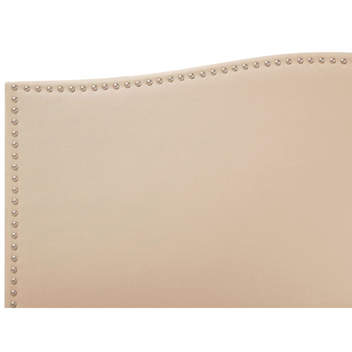 Łóżko tapicerowane 180 x 200 cm beżowe MONTPELLIER