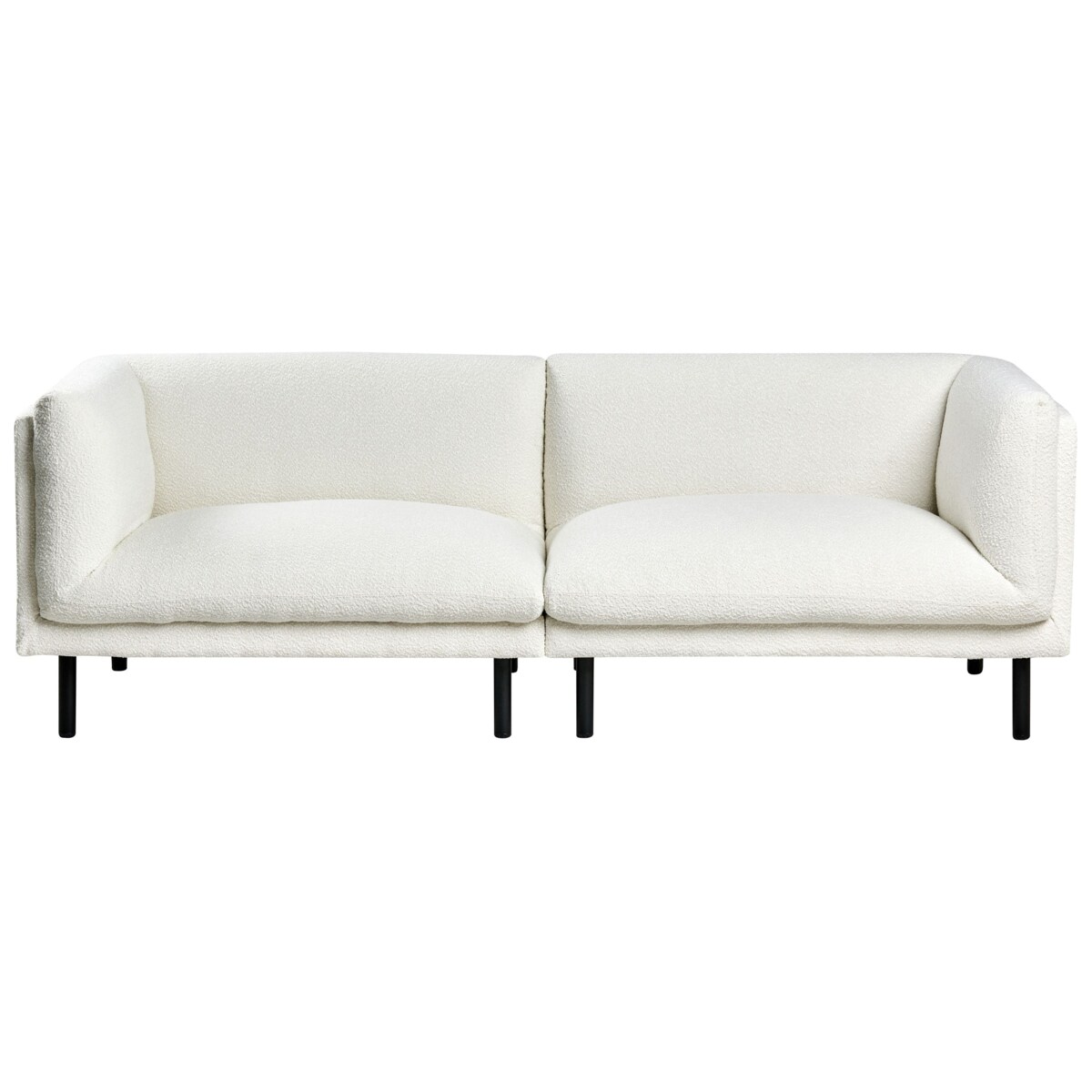 Komplet wypoczynkowy VORGOD Boucle Złamana biel dla 5 osób