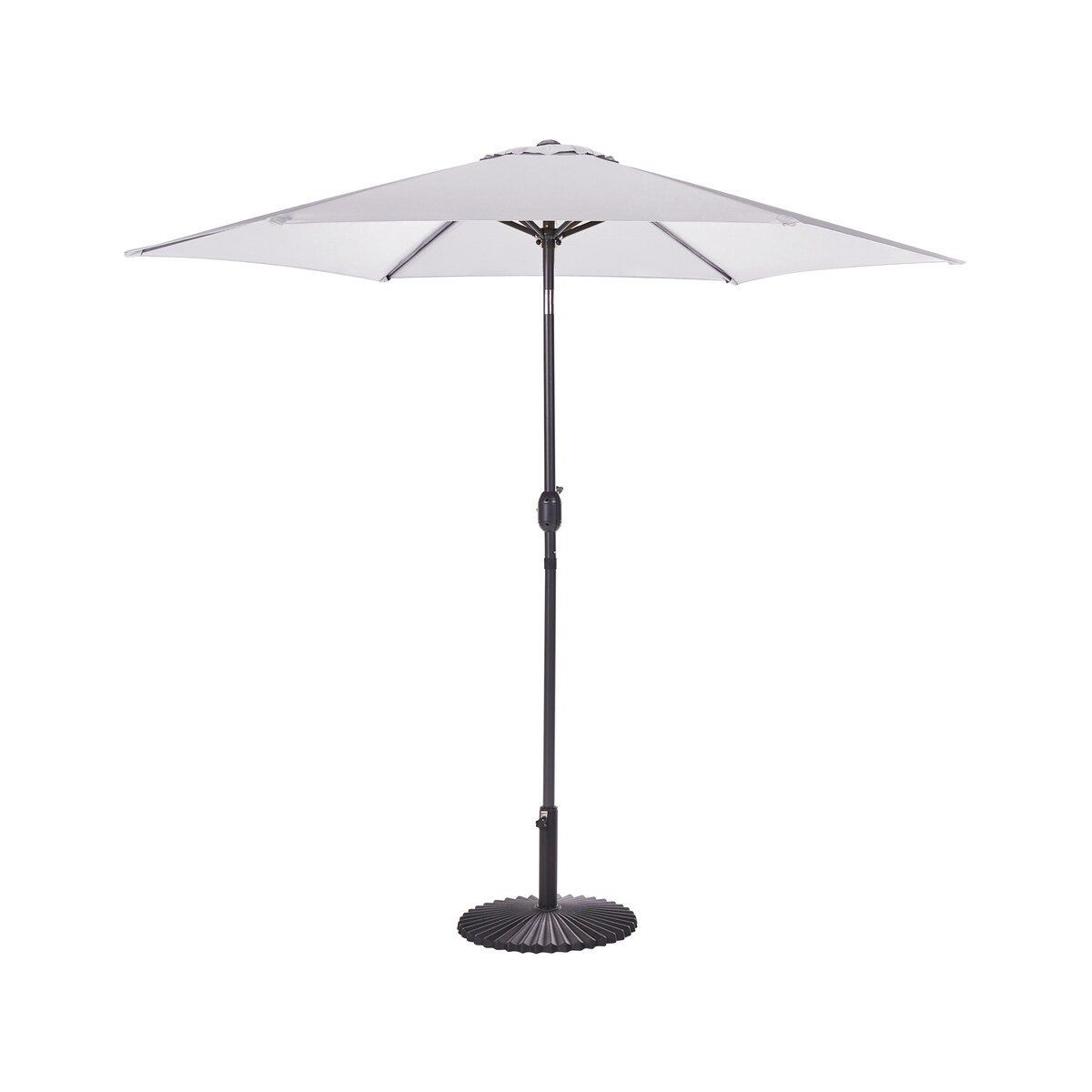 Parasol ogrodowy 266 cm VARESE Jasnoszary