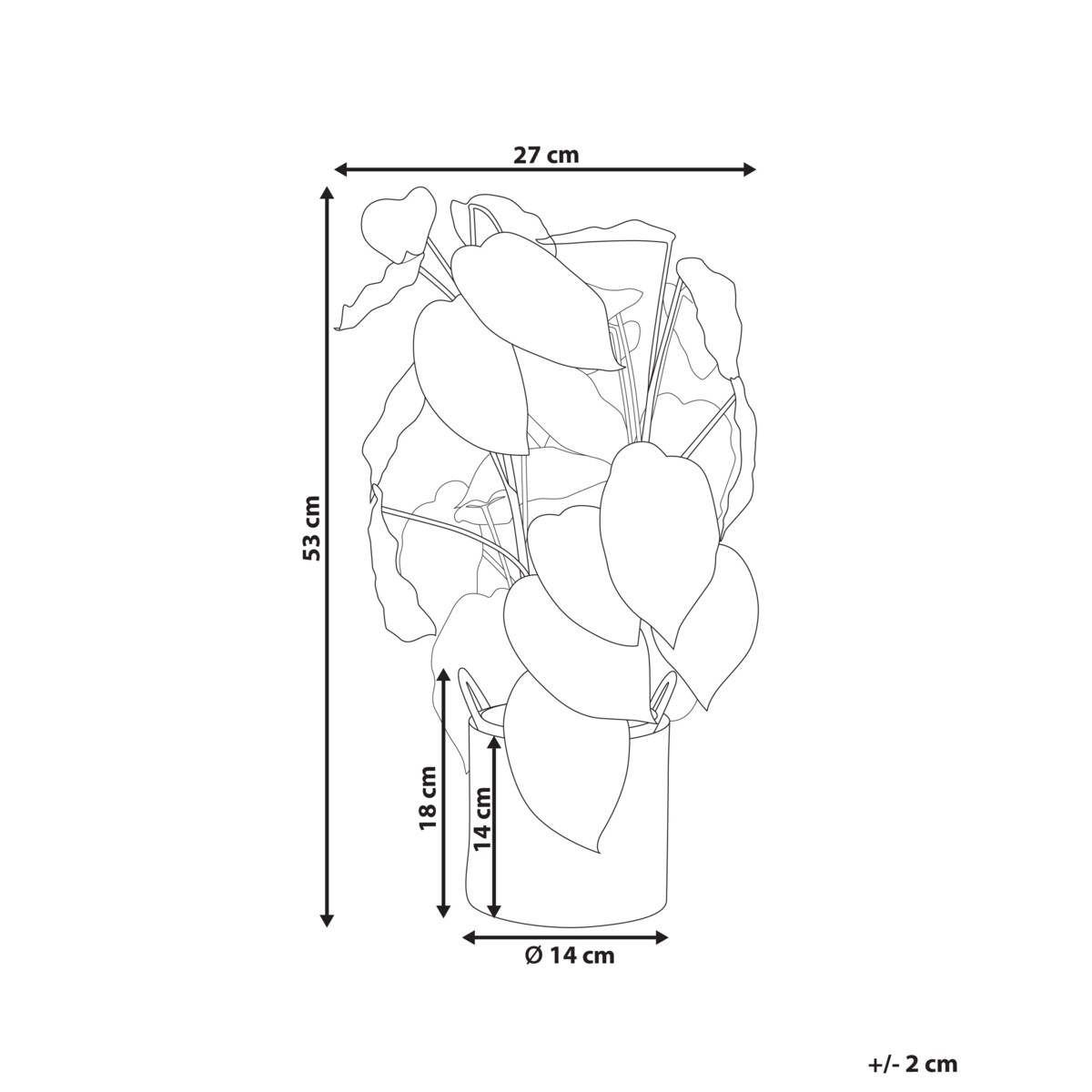 Sztuczna roślina KIAMA