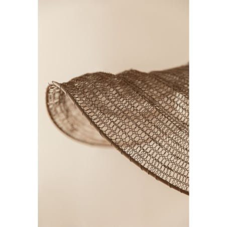 Lampa wisząca z drucianej siatki Garaine 58 cm