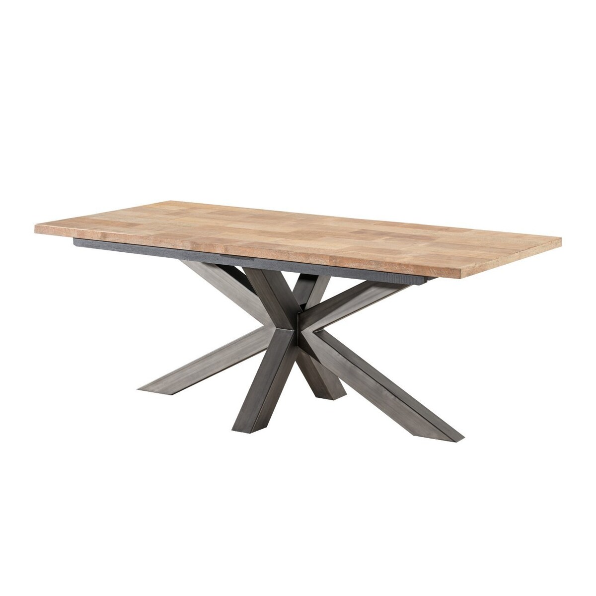 Stół Vince 200x100x79 black&natural, 200 x 100 x 79 cm