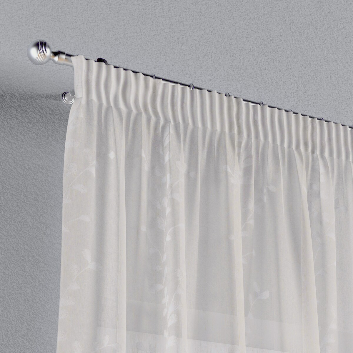 Zasłona na taśmie marszczącej 1 szt. 130x245 beżowy