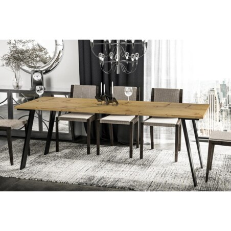 Stół rozkładany LIWIA 130(210)x80 dąb artisan